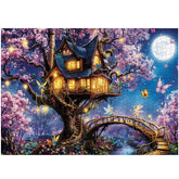 Puzzle Lodge des Fées 1000 pièces